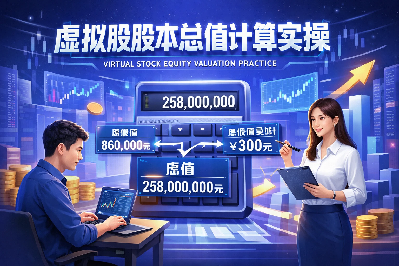 虚拟股股本总值计算实操