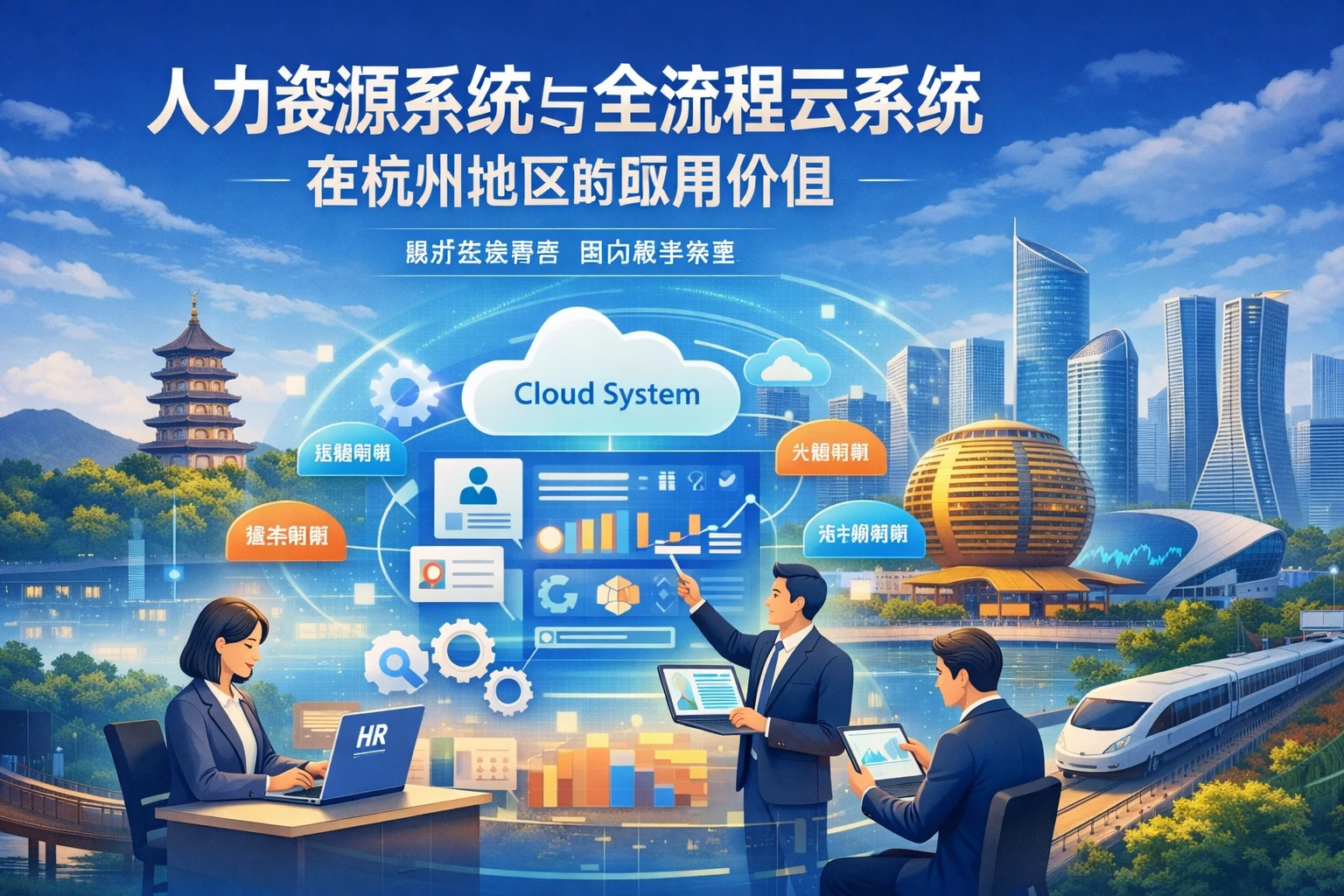 人力资源系统与全流程云系统在杭州地区的应用价值