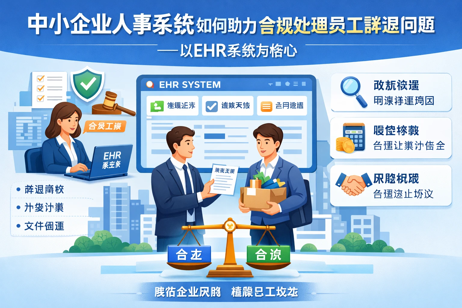 中小企业人事系统如何助力合规处理员工辞退问题——以EHR系统为核心