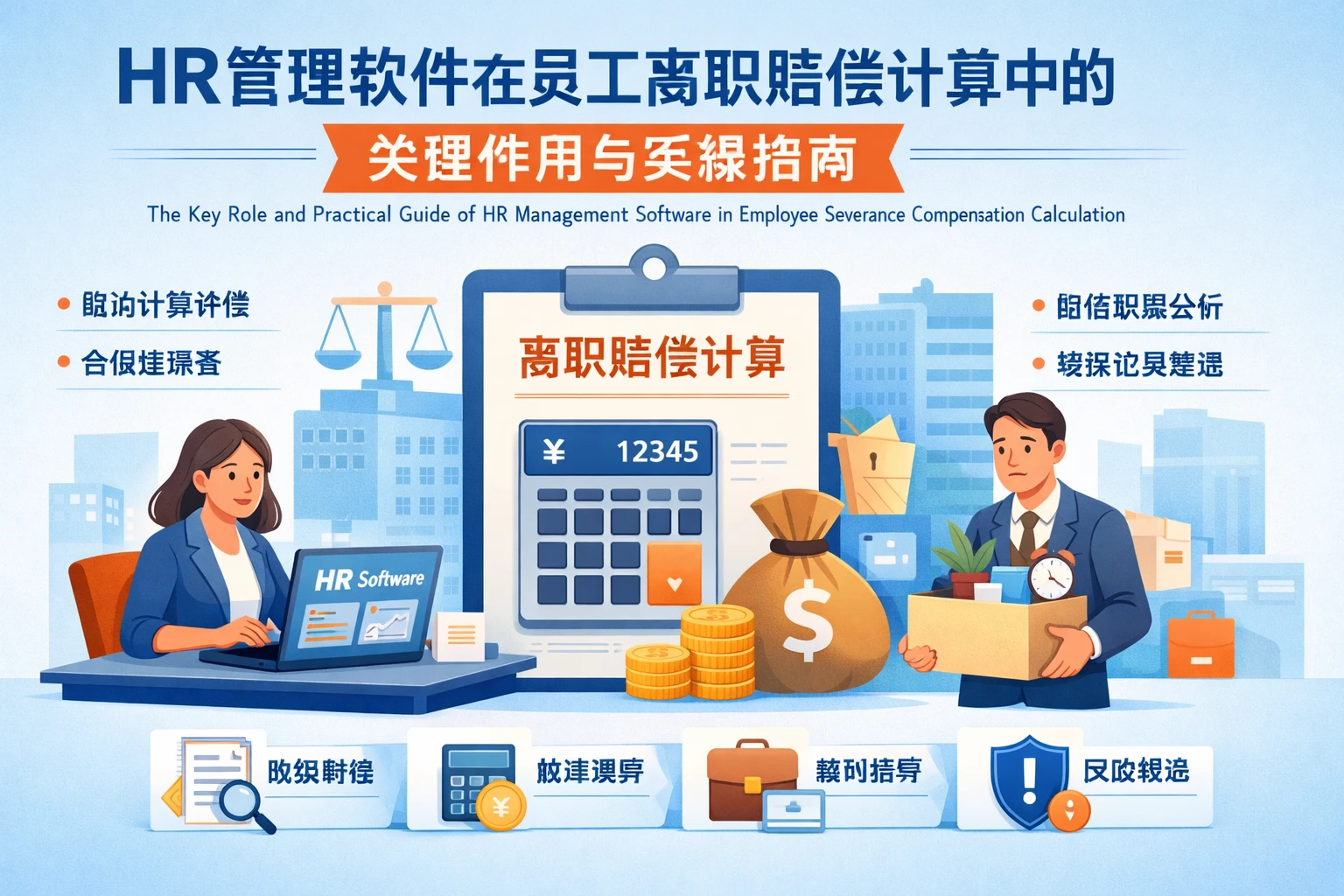 HR管理软件在员工离职赔偿计算中的关键作用与实操指南