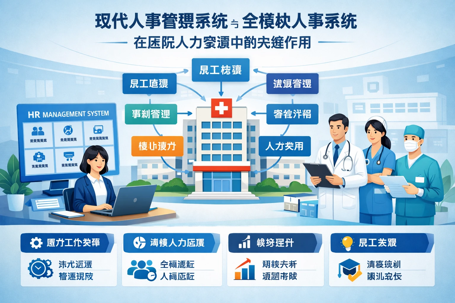 现代人事管理系统与全模块人事系统在医院人力资源中的关键作用