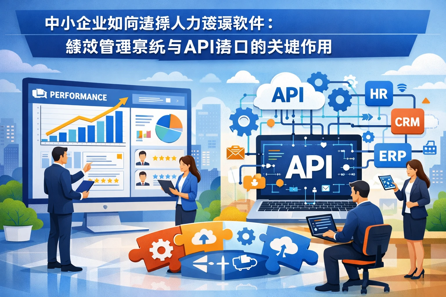 中小企业如何选择人力资源软件：绩效管理系统与API接口的关键作用
