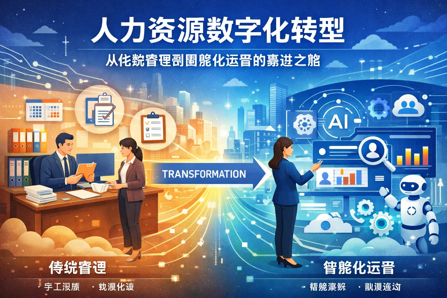 人力资源数字化转型：从传统管理到智能化运营的演进之路