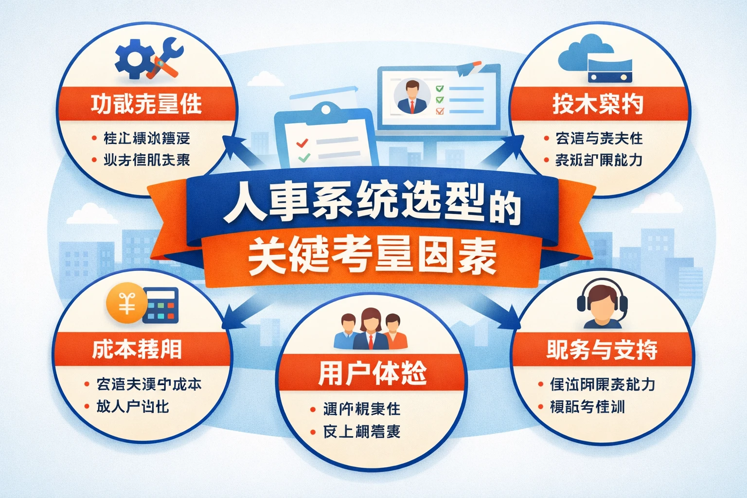 人事系统选型的关键考量因素