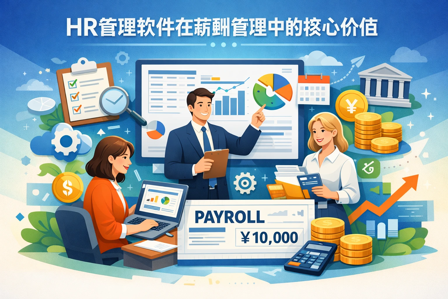 HR管理软件在薪酬管理中的核心价值