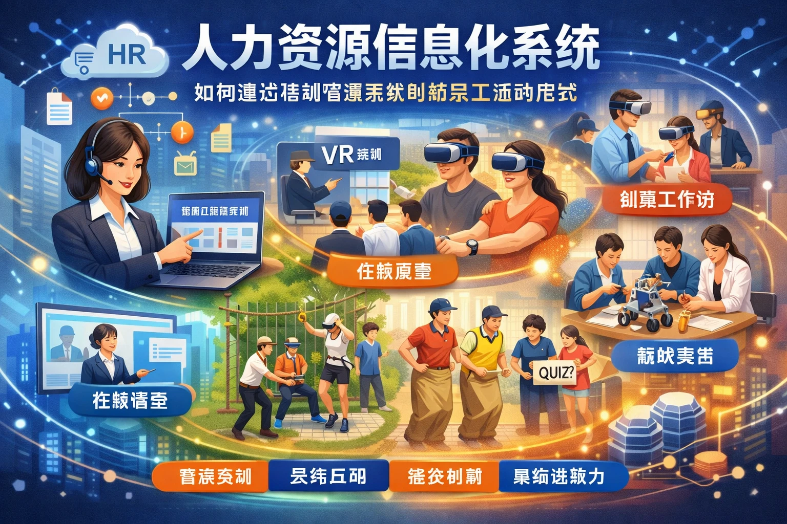 人力资源信息化系统如何通过培训管理系统创新员工活动形式