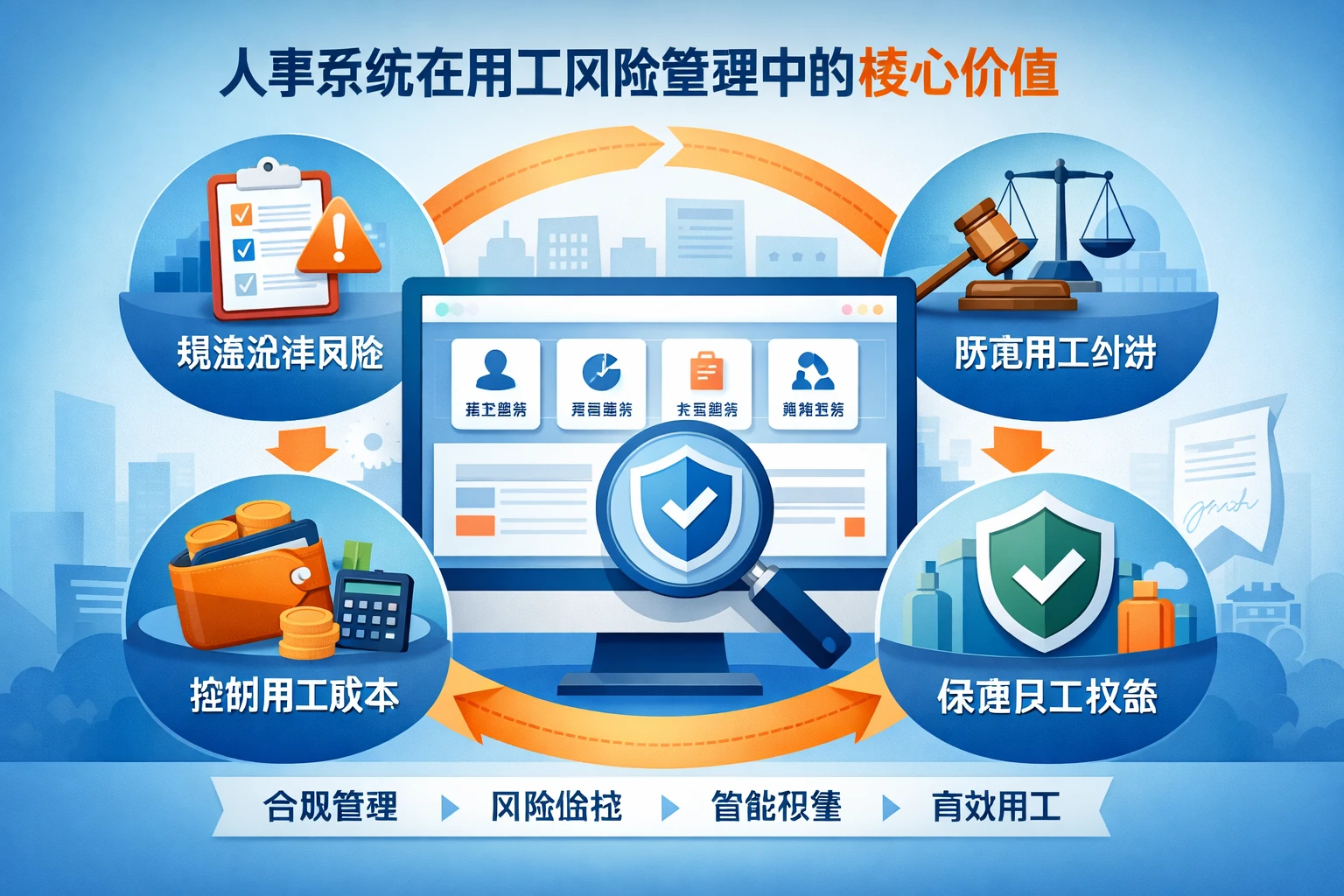 人事系统在用工风险管理中的核心价值