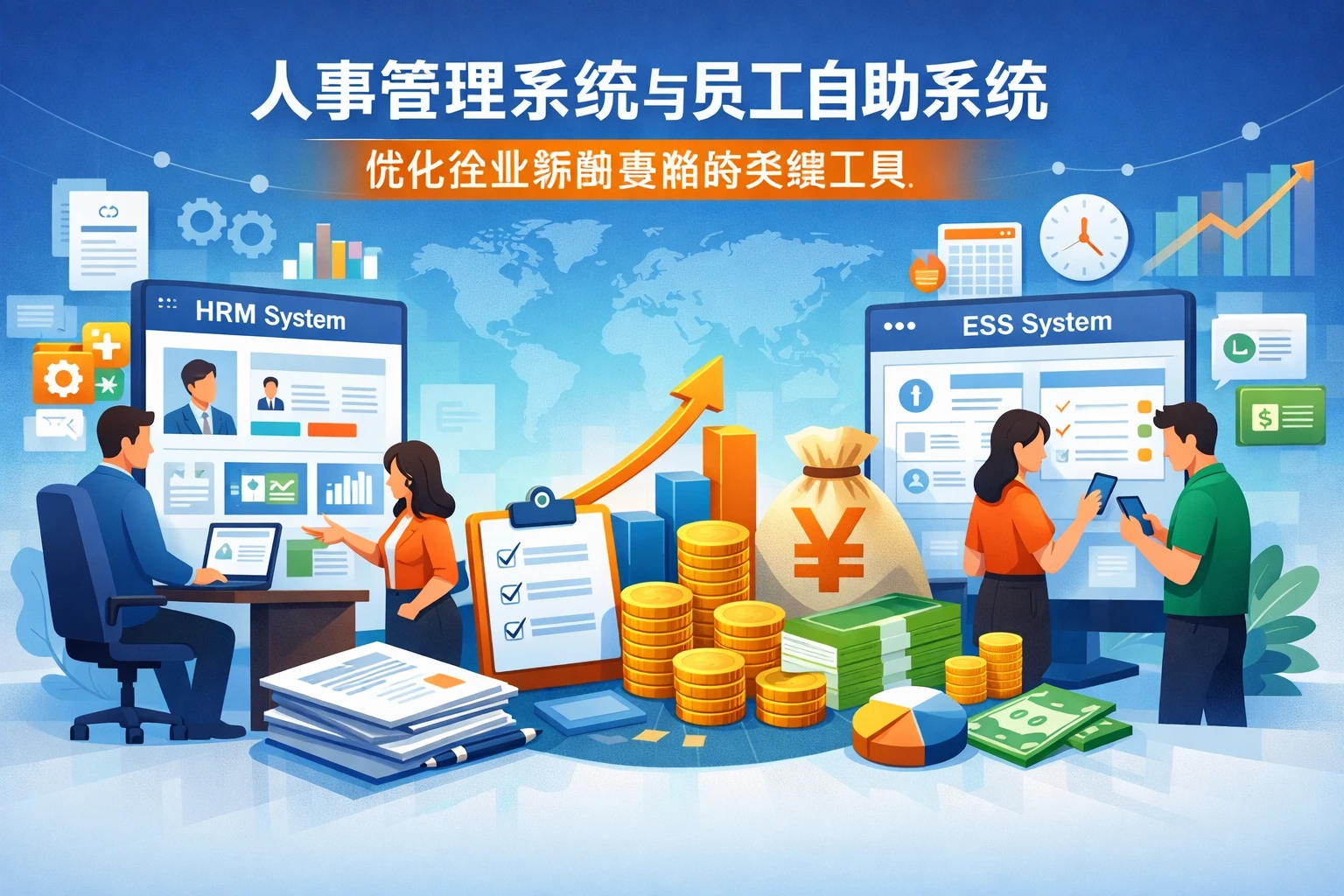 人事管理系统与员工自助系统：优化企业薪酬策略的关键工具