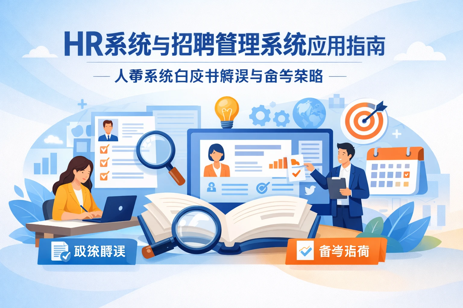 HR系统与招聘管理系统应用指南：人事系统白皮书解读与备考策略