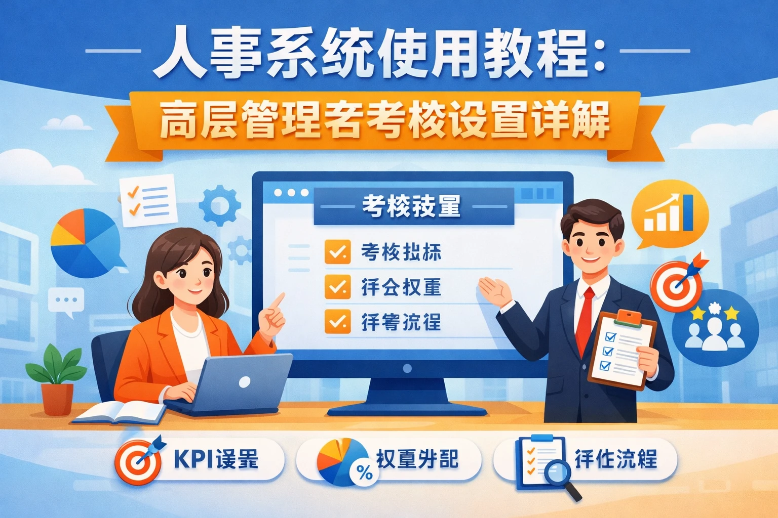 人事系统使用教程：高层管理者考核设置详解