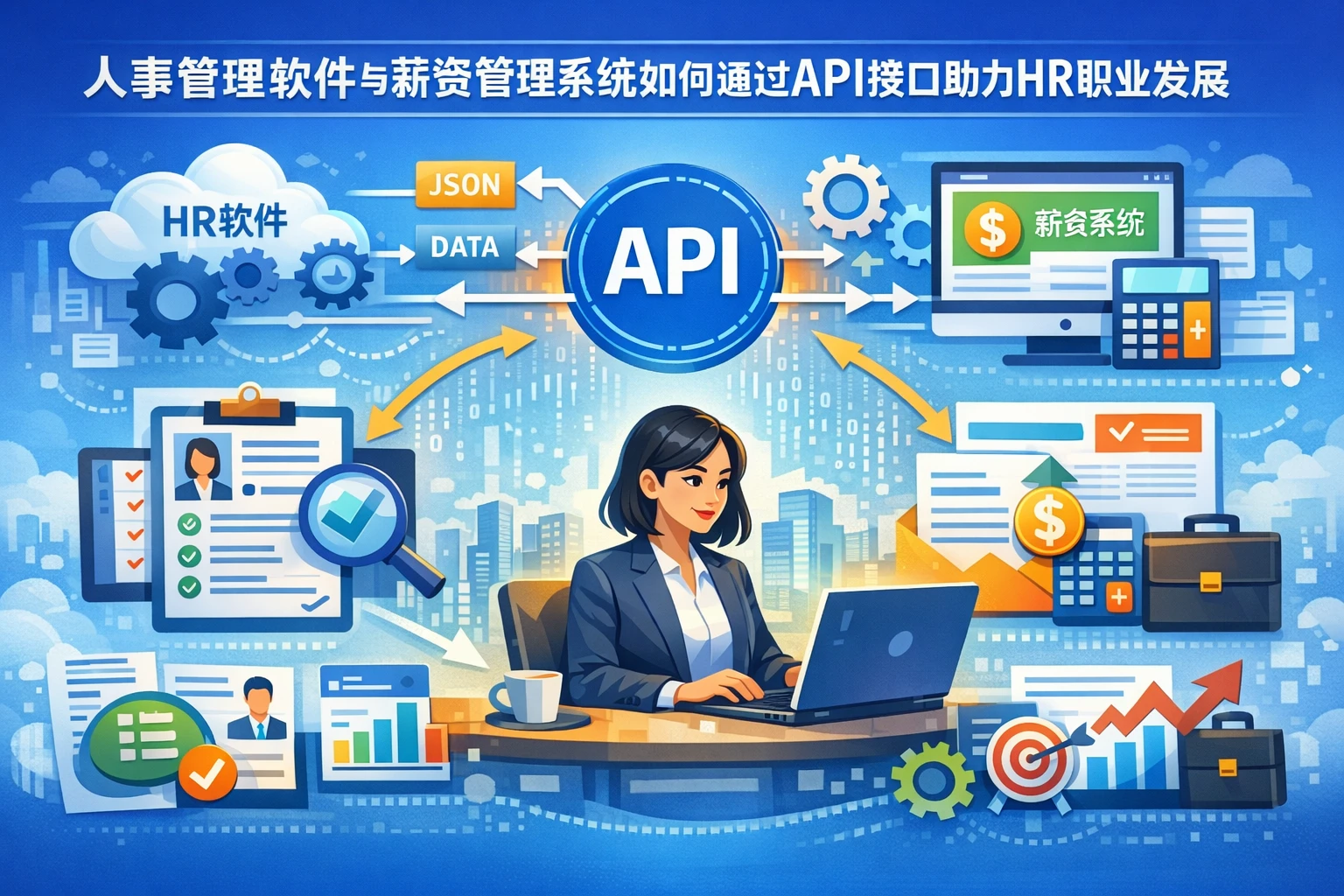 人事管理软件与薪资管理系统如何通过API接口助力HR职业发展