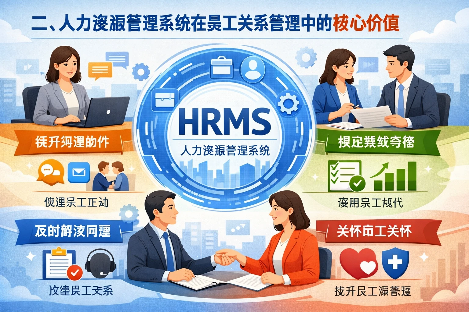二、人力资源管理系统在员工关系管理中的核心价值