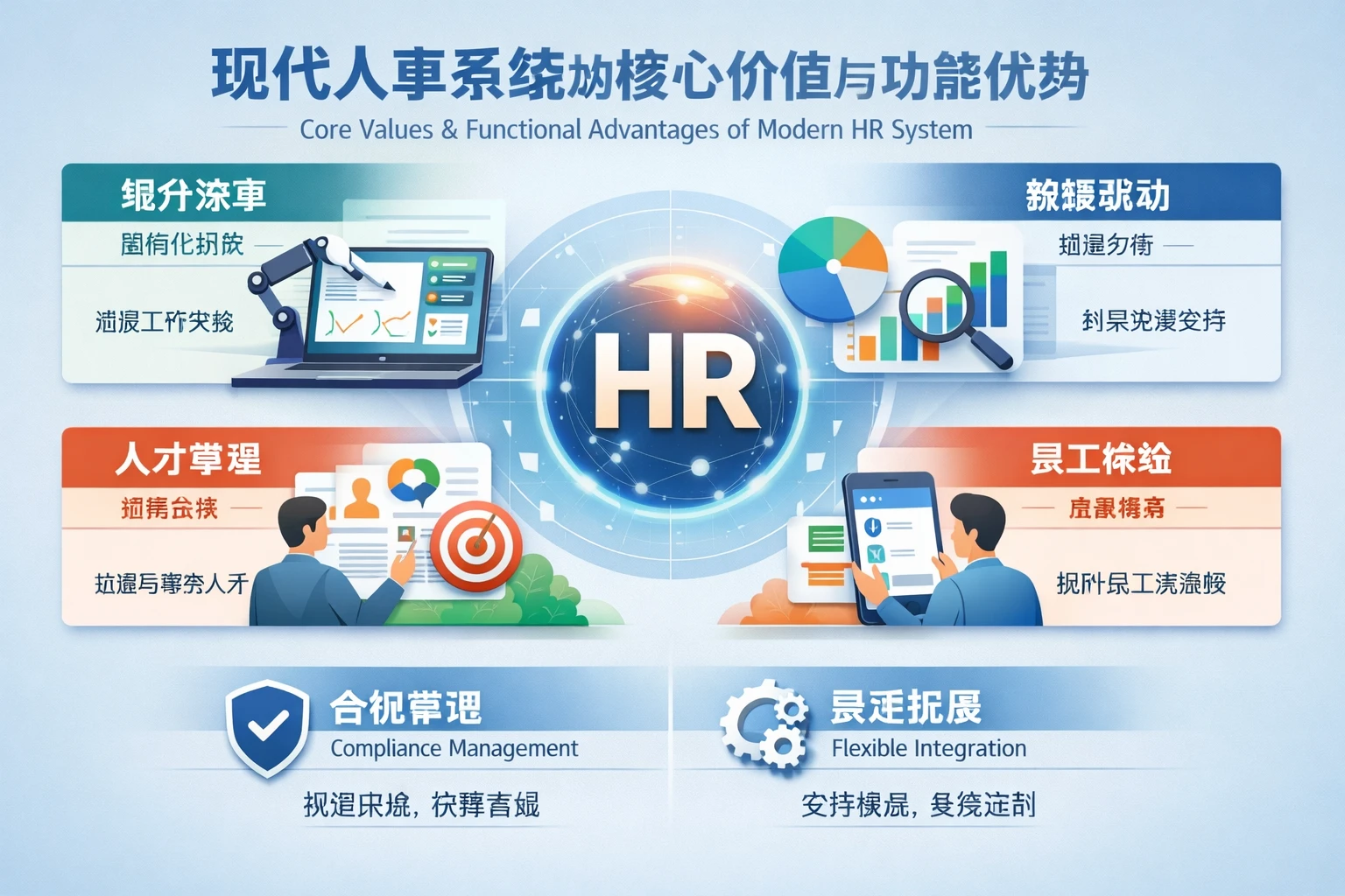现代人事系统的核心价值与功能优势