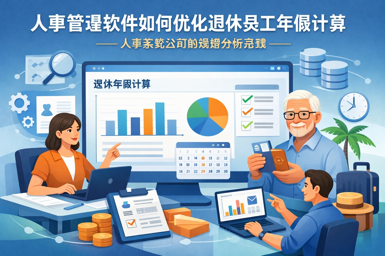 人事管理软件如何优化退休员工年假计算——人事系统公司的数据分析实践