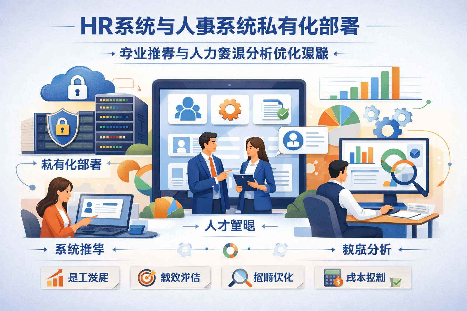 HR系统与人事系统私有化部署：专业推荐与人力资源分析优化策略