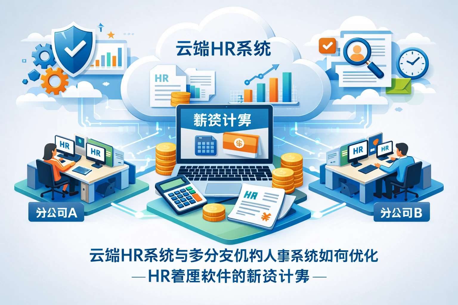 云端HR系统与多分支机构人事系统如何优化HR管理软件的薪资计算