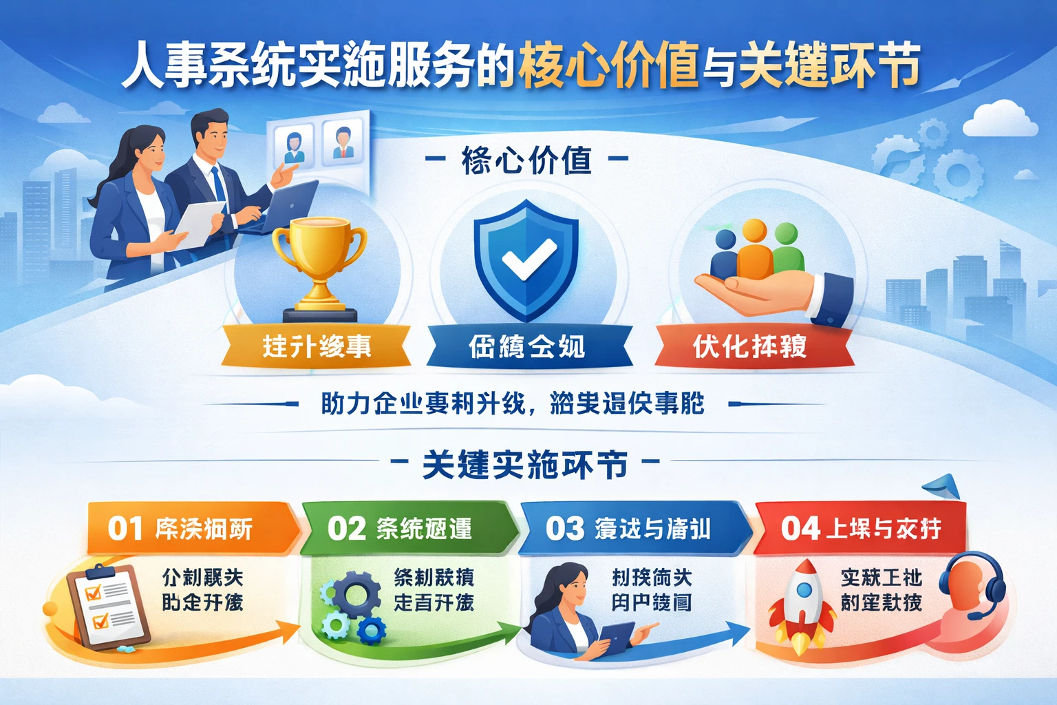 人事系统实施服务的核心价值与关键环节