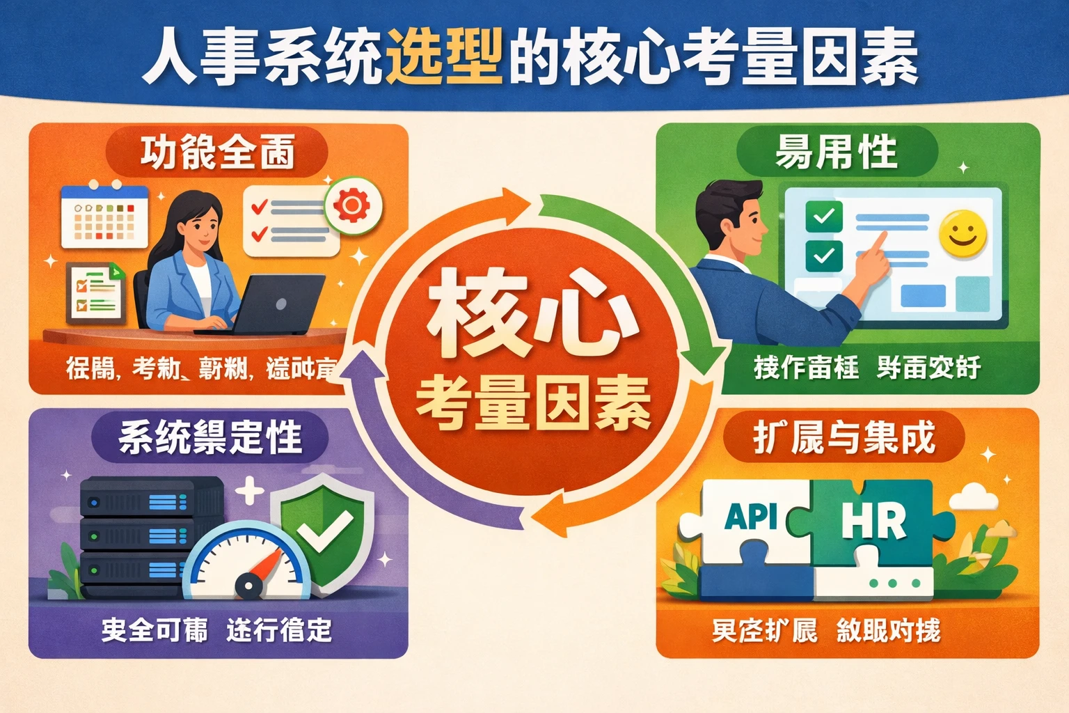 人事系统选型的核心考量因素
