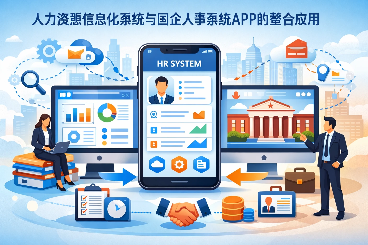 人力资源信息化系统与国企人事系统APP的整合应用