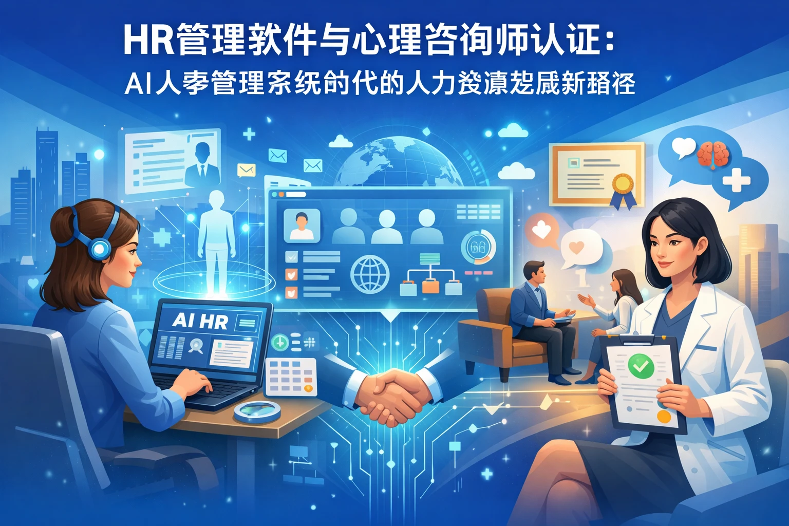 HR管理软件与心理咨询师认证：AI人事管理系统时代的人力资源发展新路径