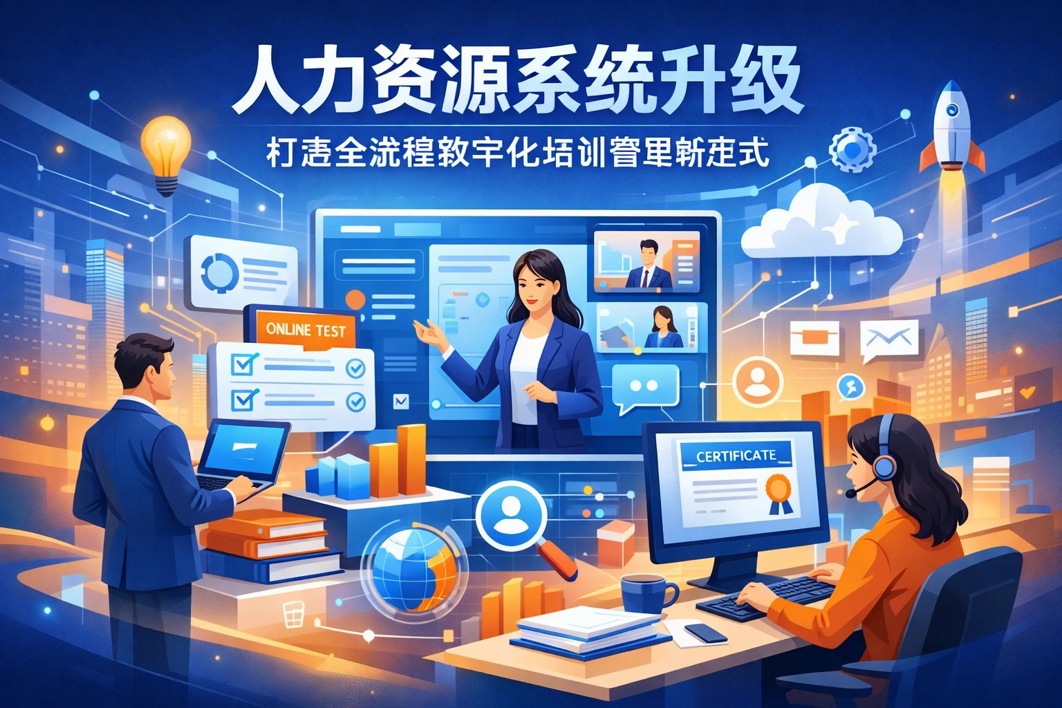 人力资源系统升级：打造全流程数字化培训管理新范式