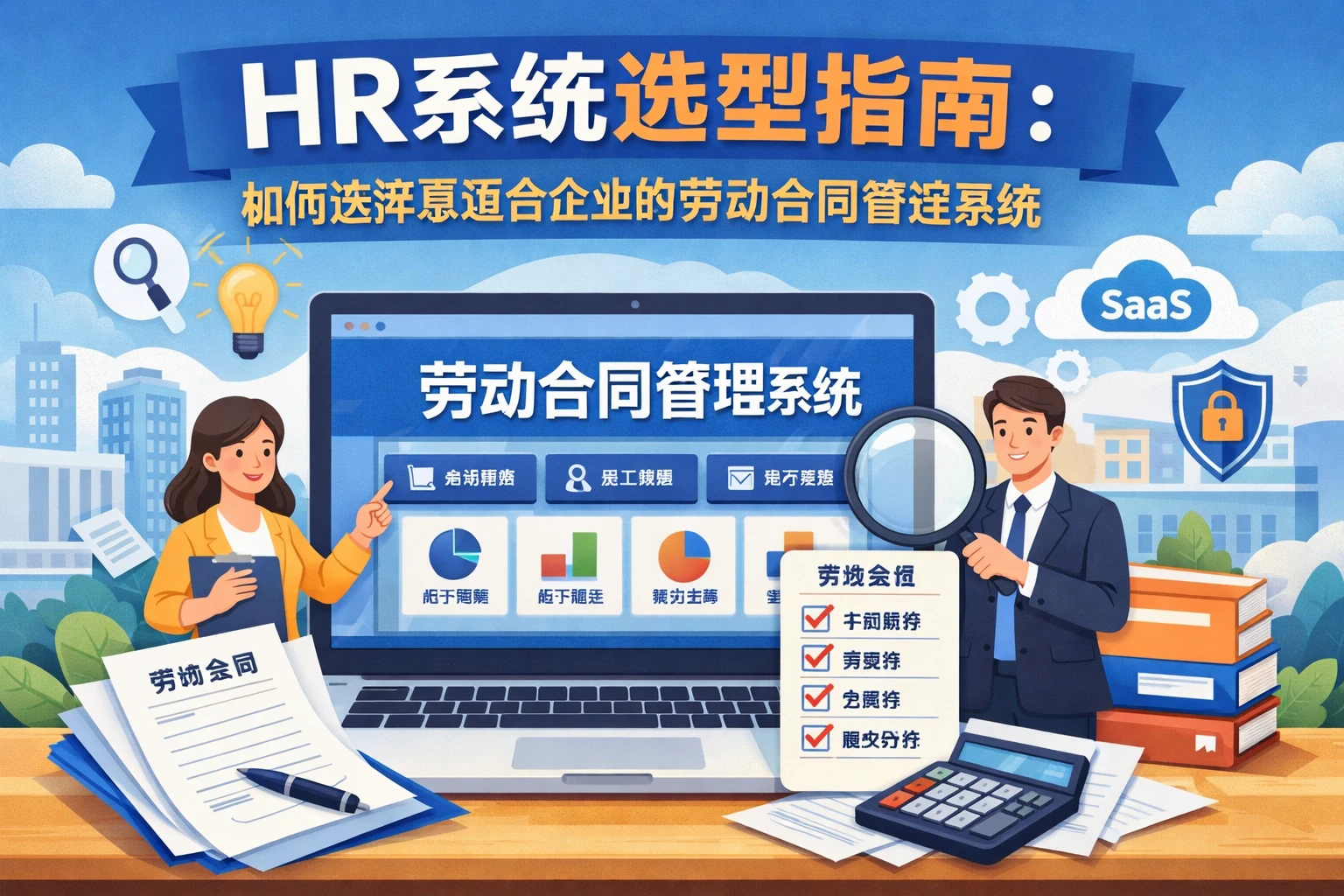 HR系统选型指南：如何选择最适合企业的劳动合同管理系统