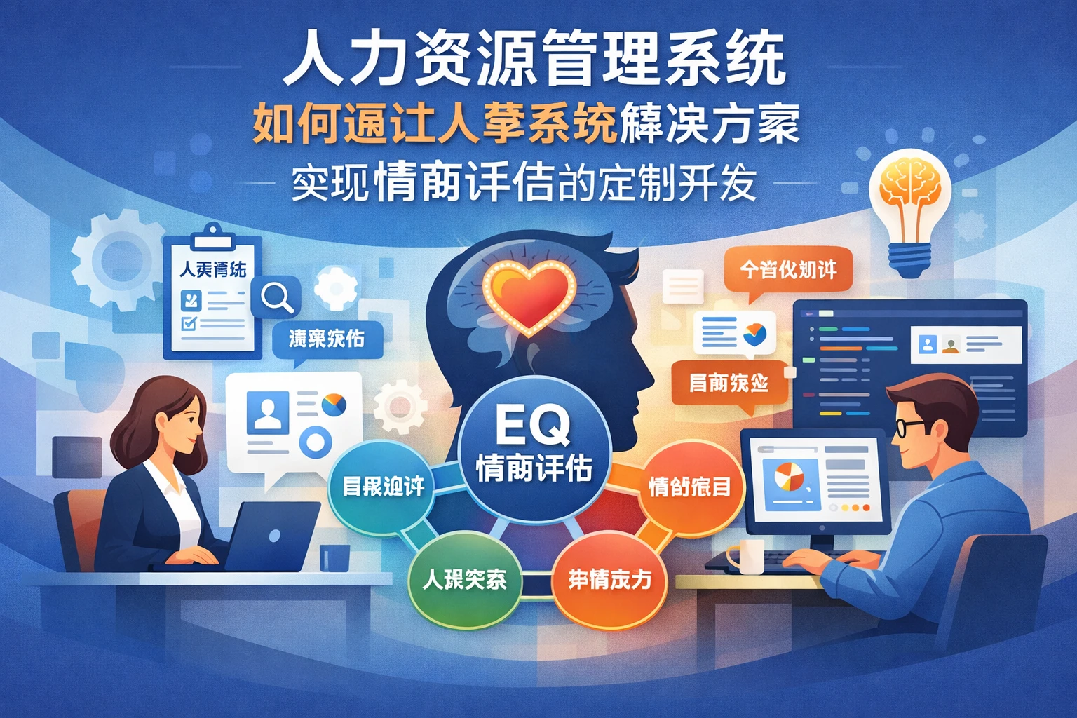 人力资源管理系统如何通过人事系统解决方案实现情商评估的定制开发