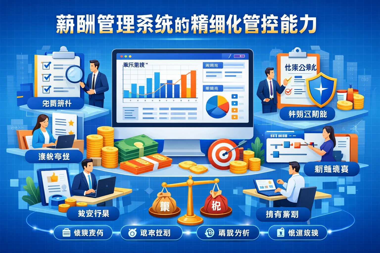薪酬管理系统的精细化管控能力