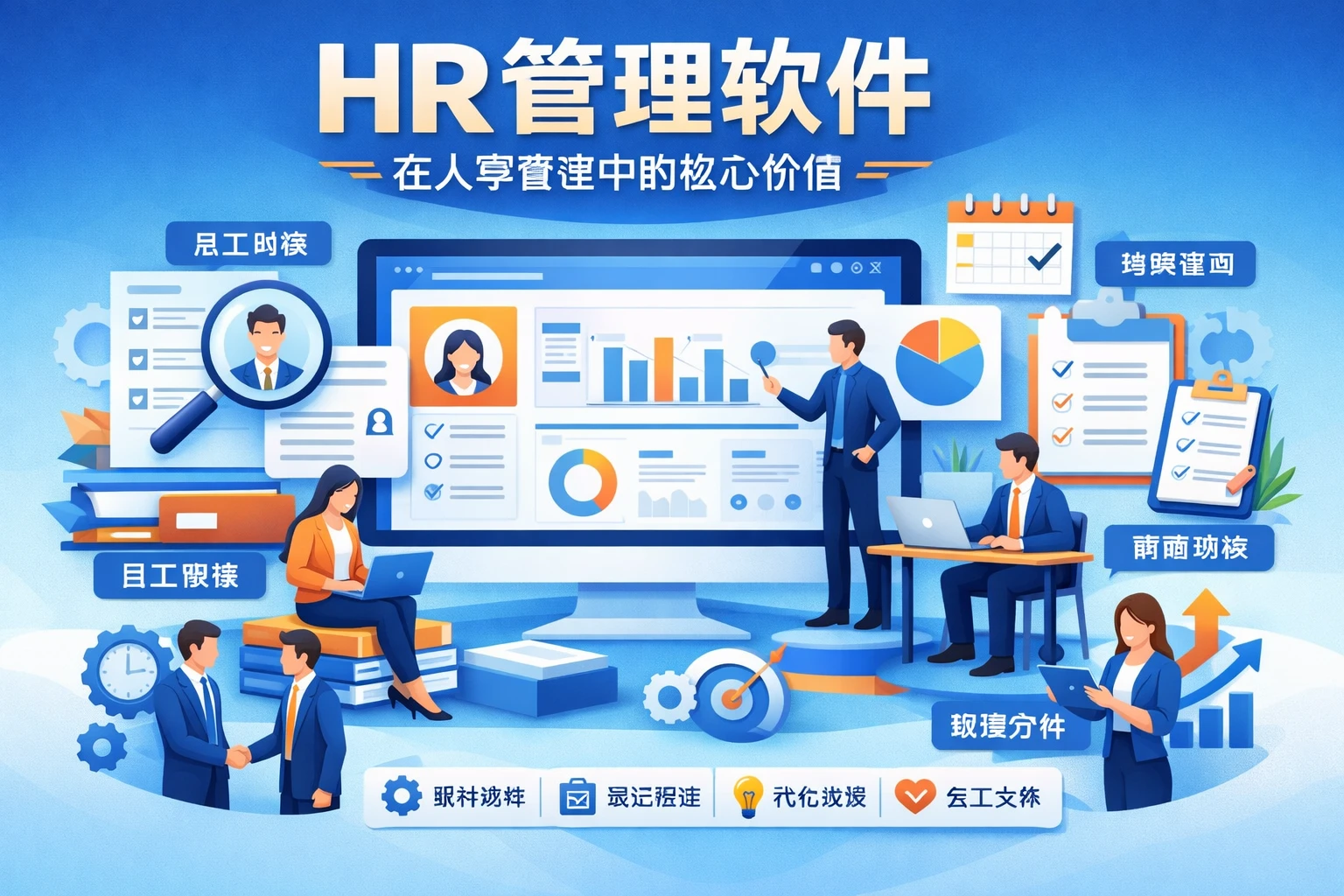 HR管理软件在人事管理中的核心价值