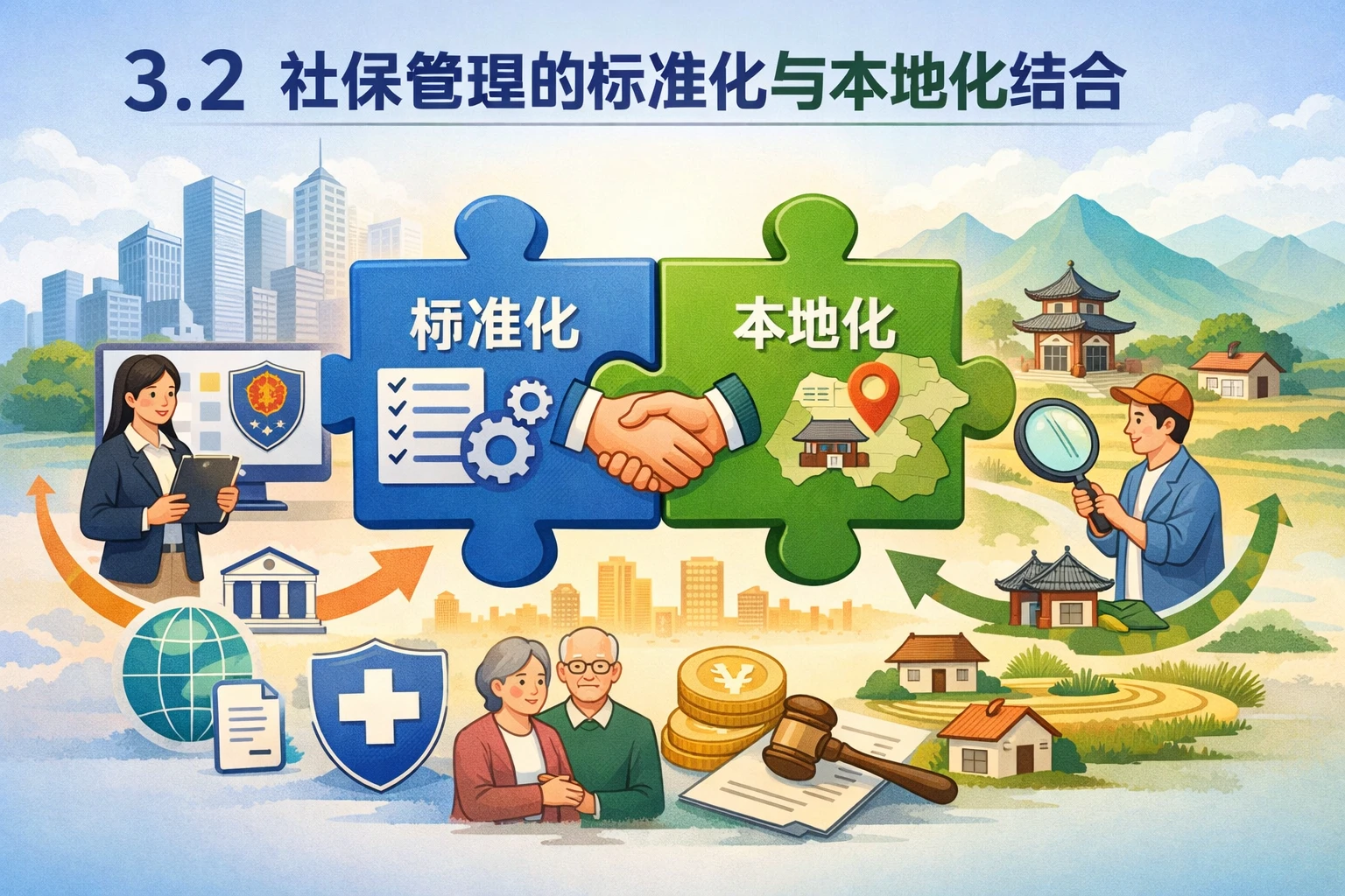 3.2 社保管理的标准化与本地化结合