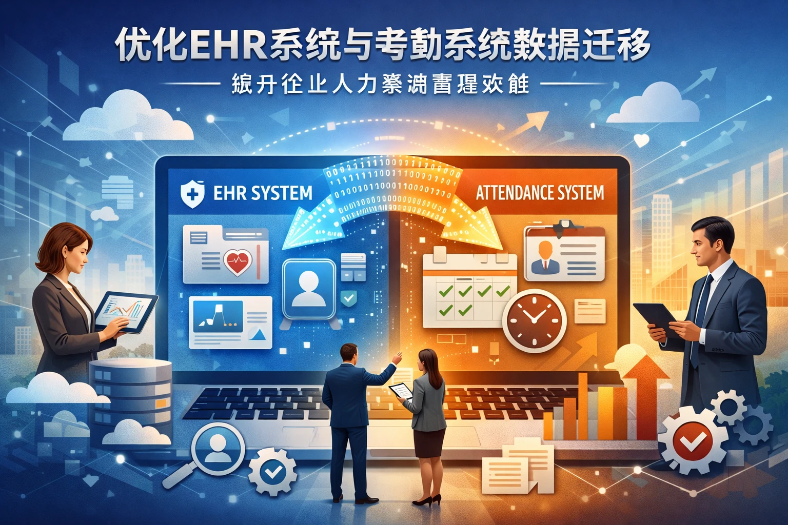 优化EHR系统与考勤系统数据迁移，提升企业人力资源管理效能