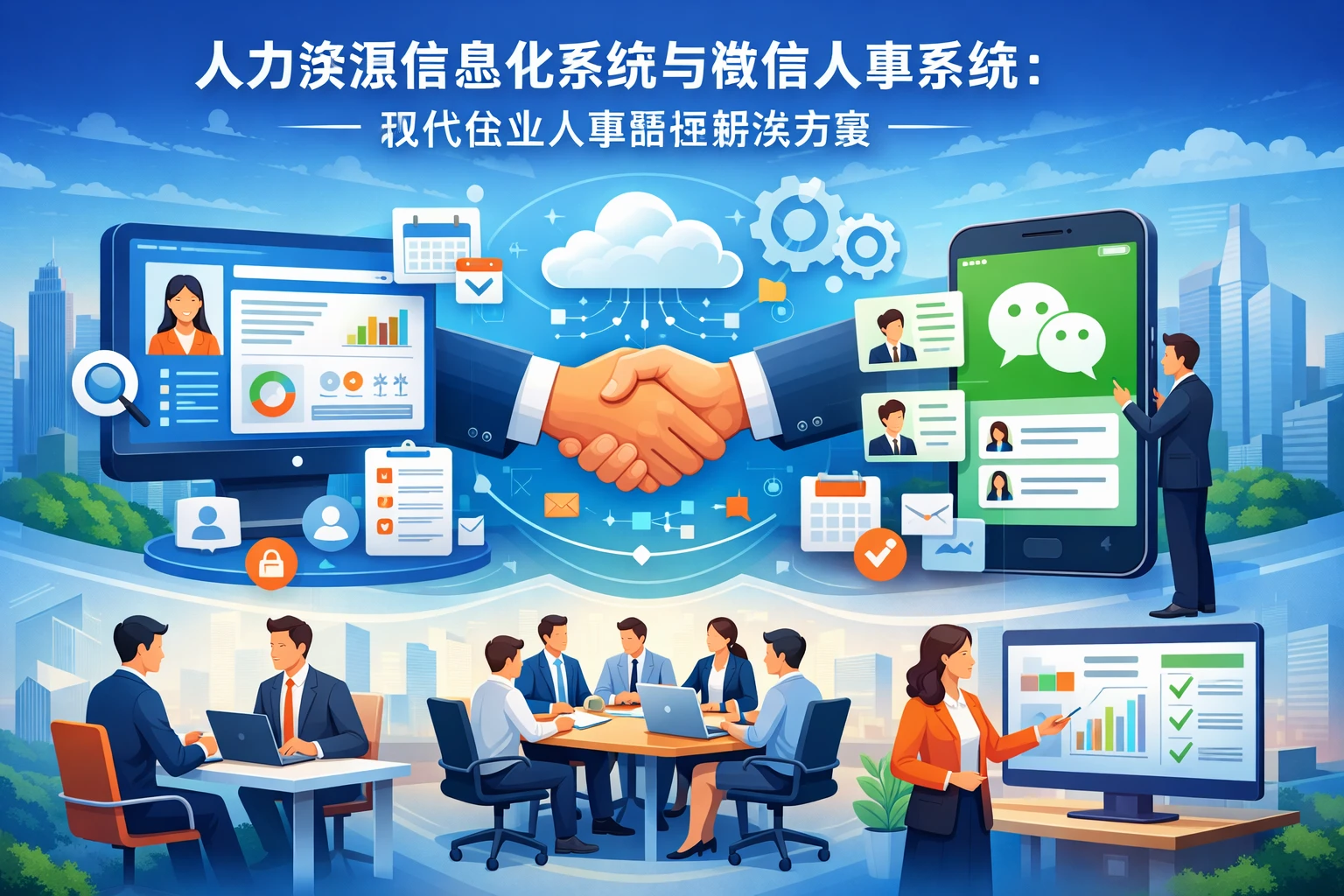 人力资源信息化系统与微信人事系统：现代企业人事管理解决方案