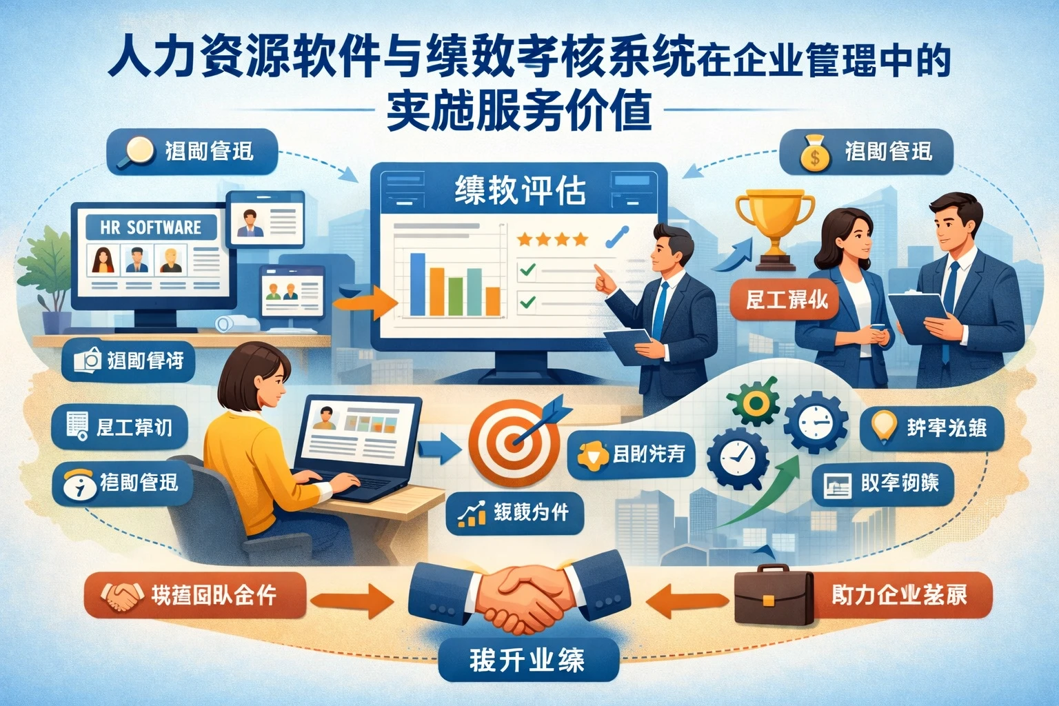 人力资源软件与绩效考核系统在企业管理中的实施服务价值