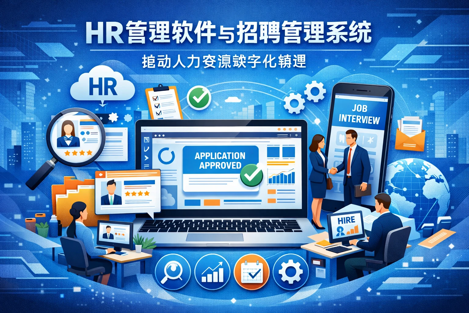 HR管理软件与招聘管理系统推动人力资源数字化转型