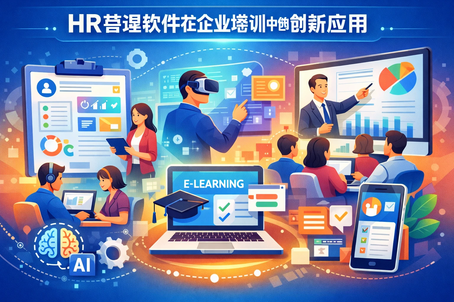 HR管理软件在企业培训中的创新应用