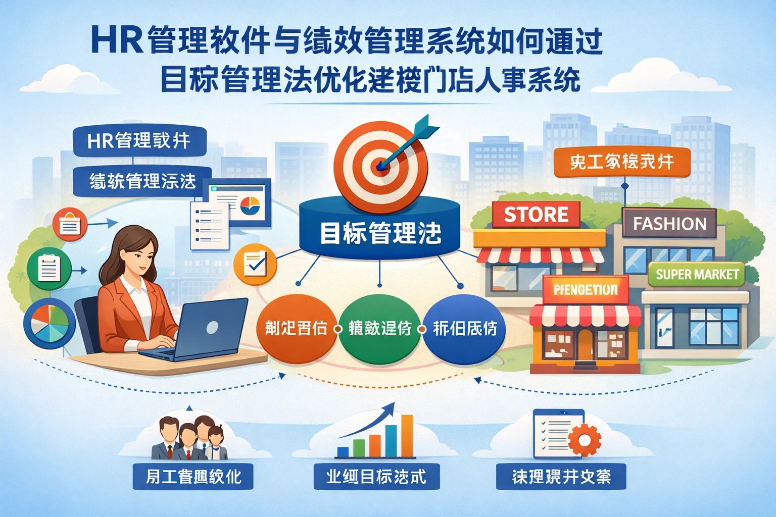 HR管理软件与绩效管理系统如何通过目标管理法优化连锁门店人事系统