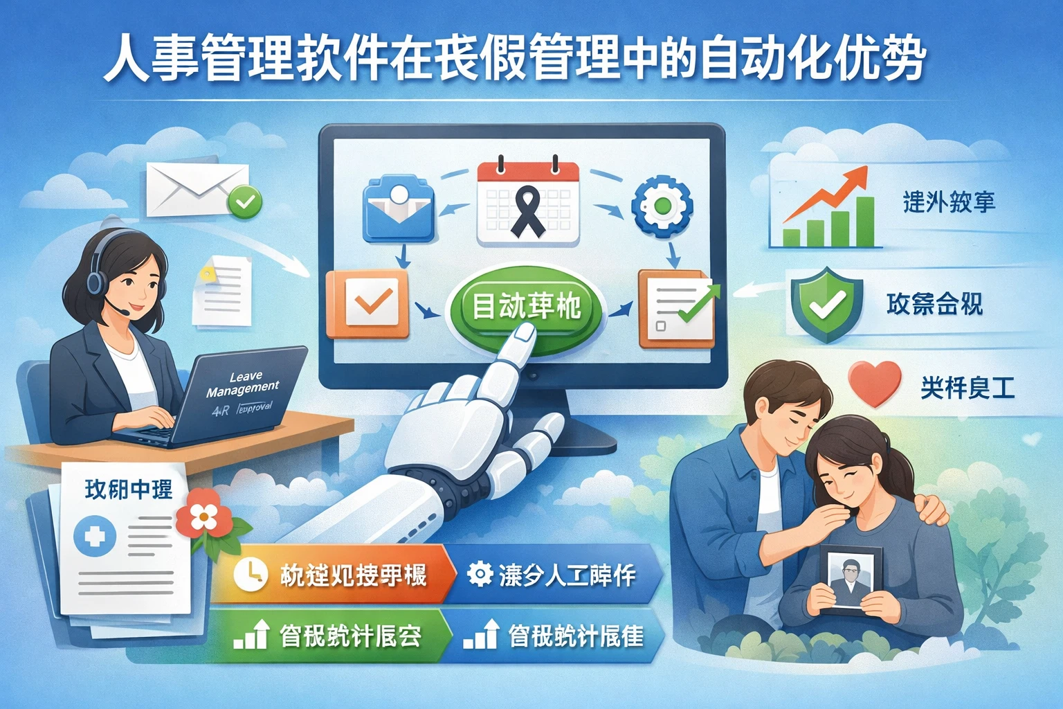 人事管理软件在丧假管理中的自动化优势