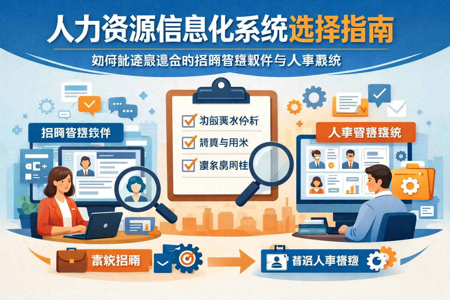 人力资源信息化系统选择指南：如何挑选最适合的招聘管理软件与人事系统