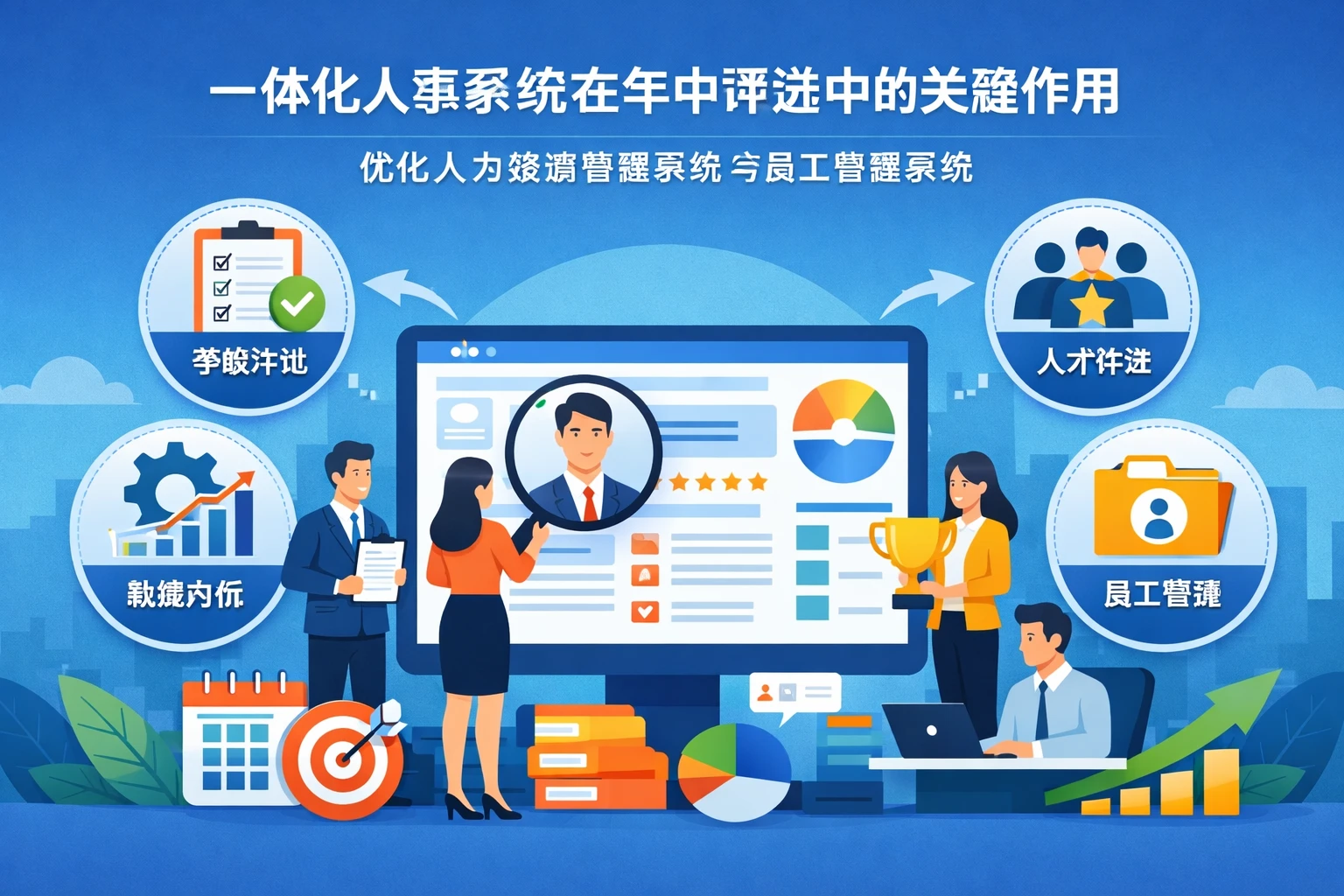 一体化人事系统在年中评选中的关键作用：优化人力资源管理系统与员工管理系统