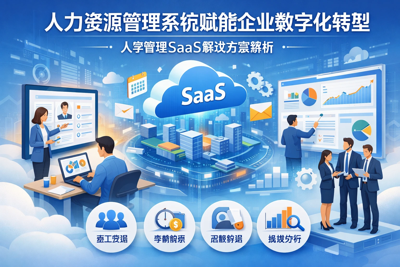 人力资源管理系统赋能企业数字化转型：人事管理SaaS解决方案解析