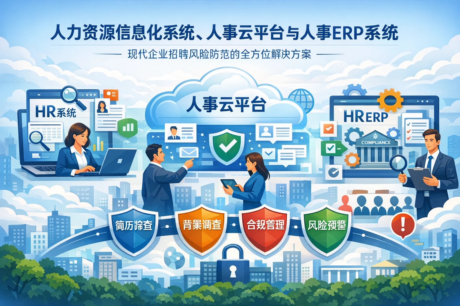 人力资源信息化系统、人事云平台与人事ERP系统：现代企业招聘风险防范的全方位解决方案