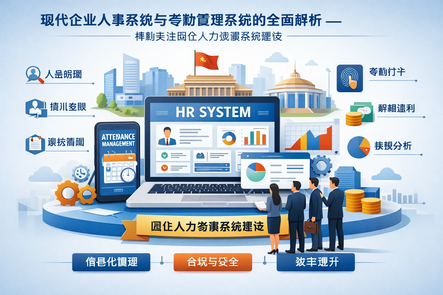 现代企业人事系统与考勤管理系统的全面解析——特别关注国企人力资源系统建设