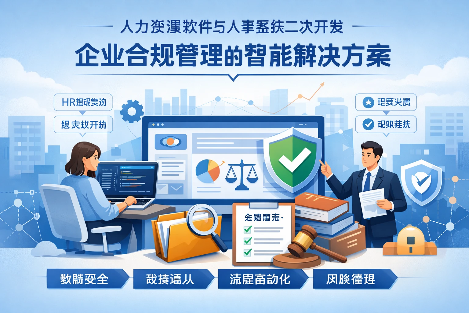人力资源软件与人事系统二次开发：企业合规管理的智能解决方案