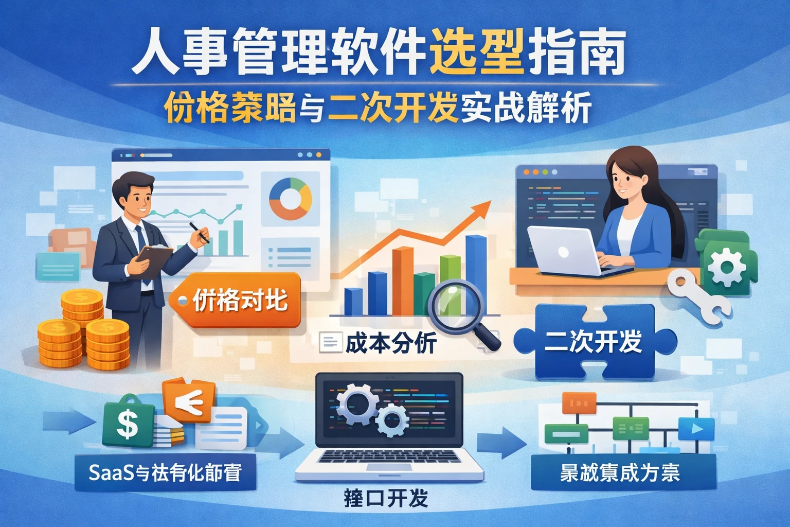 人事管理软件选型指南：价格策略与二次开发实战解析