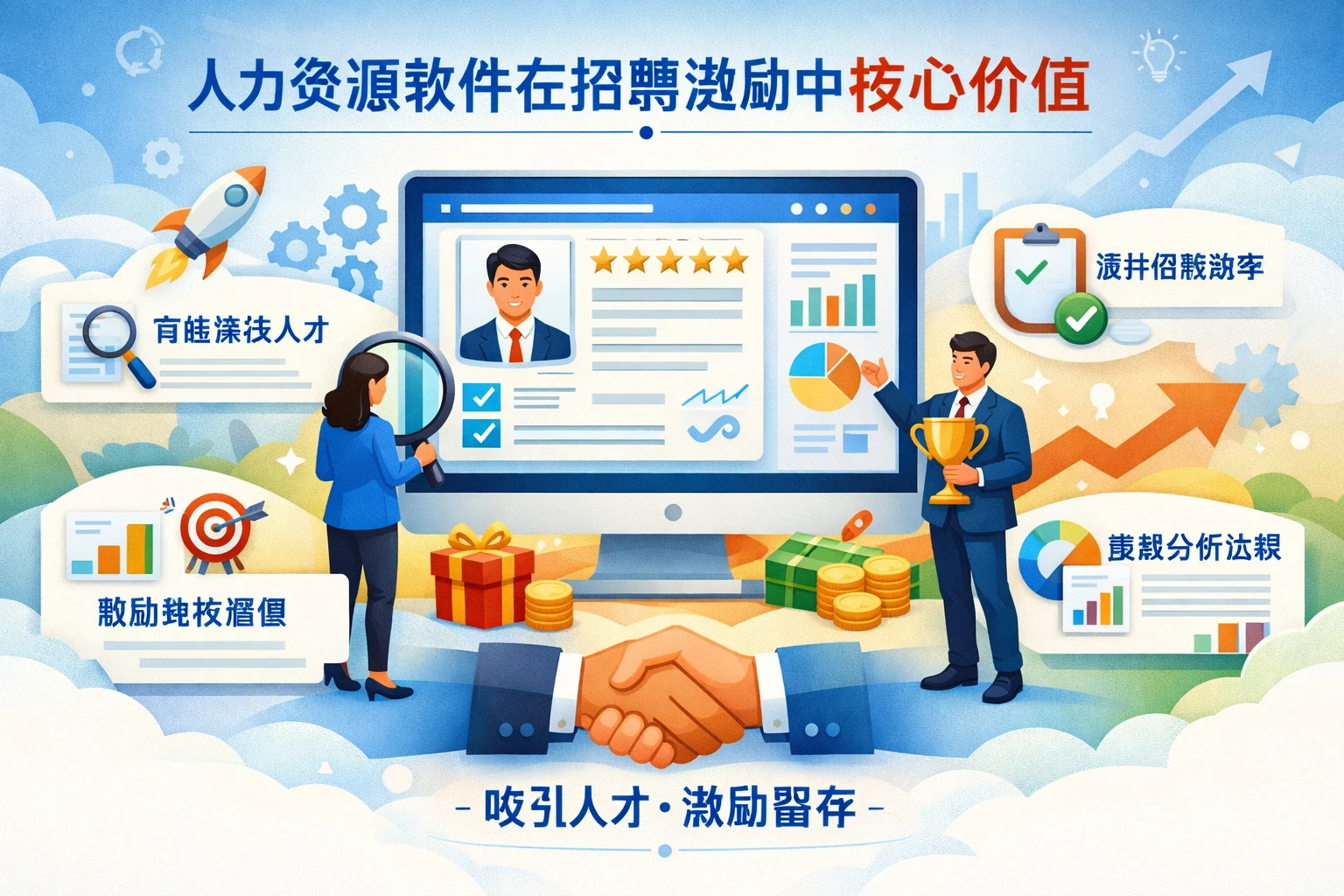 人力资源软件在招聘激励中的核心价值