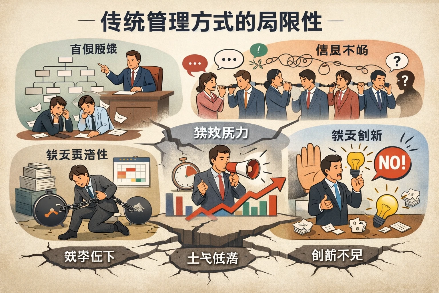 传统管理方式的局限性