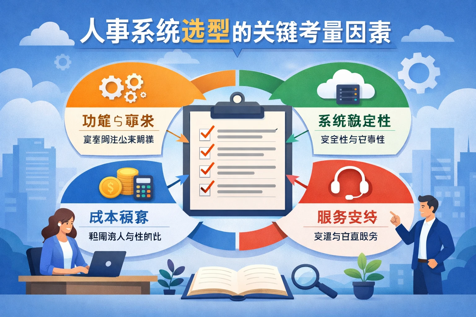 人事系统选型的关键考量因素