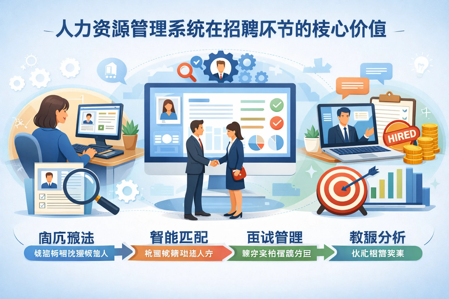 人力资源管理系统在招聘环节的核心价值
