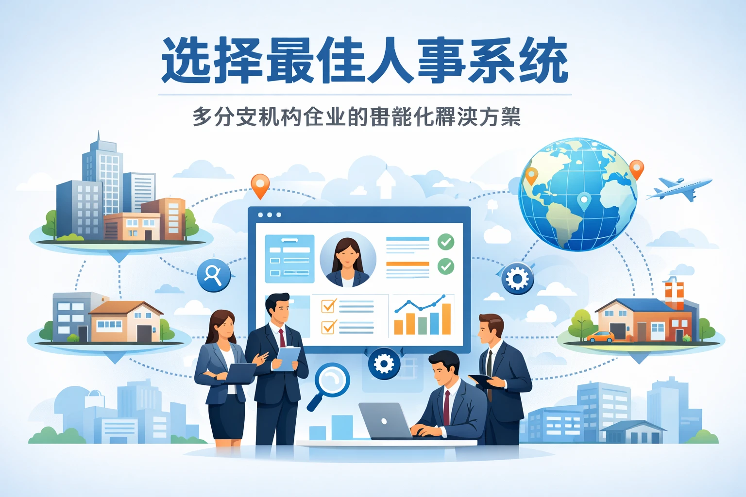 选择最佳人事系统：多分支机构企业的智能化解决方案