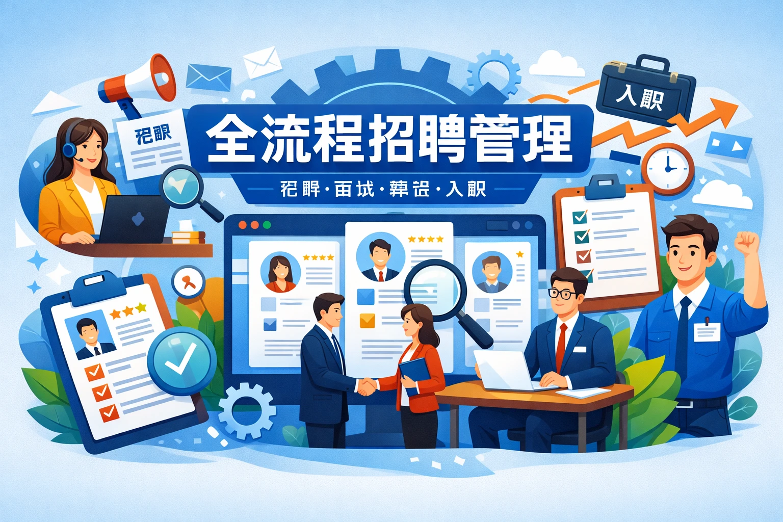 全流程招聘管理